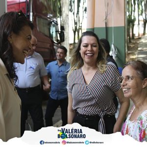Deputada Valéria Bolsonaro Carreta do Hospital de Amor para a realização de mamografias