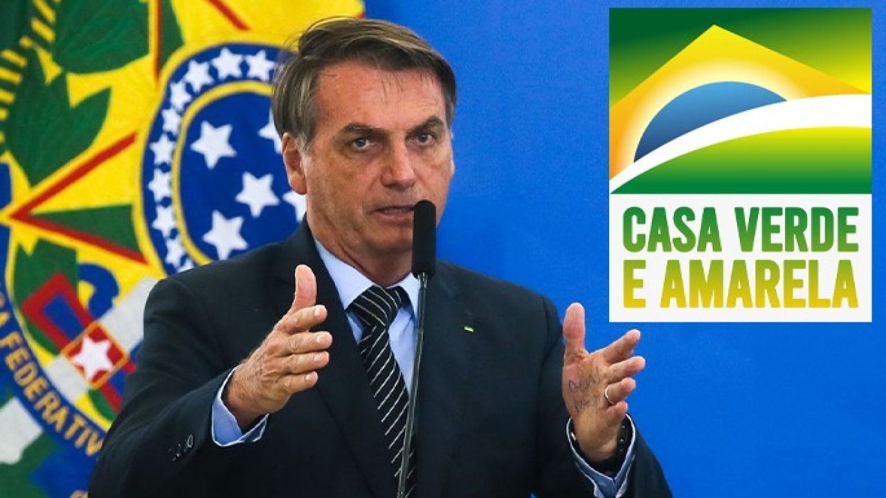Você está visualizando atualmente Presidente Jair Bolsonaro lança o Casa Verde e Amarela
