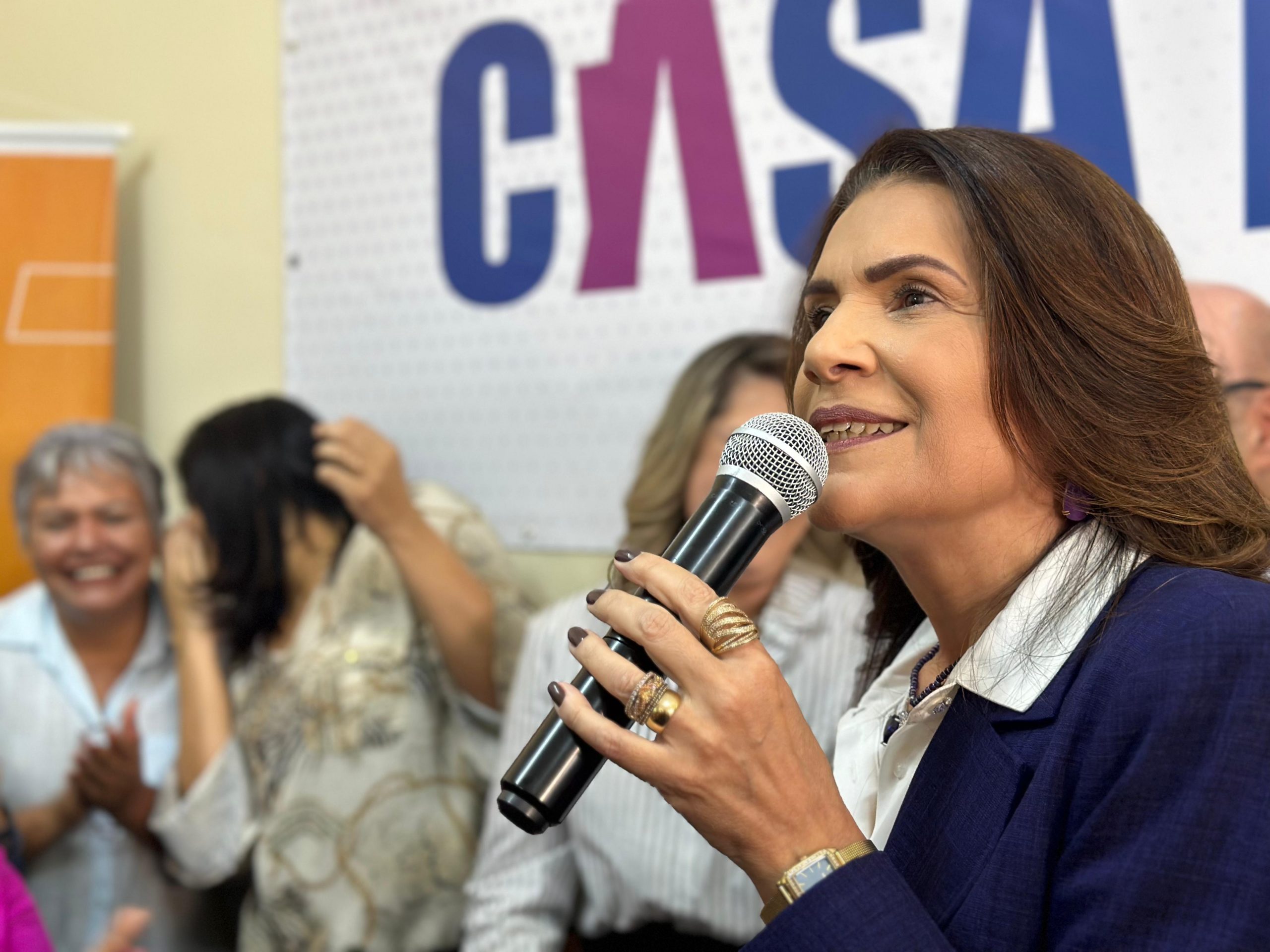 Valéria Bolsonaro participa de inauguração da Casa da Mulher Campineira