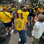 Valéria Bolsonaro Participa de ato de 7 de Setembro na Avenida Paulista em Defesa da Liberdade e Democracia