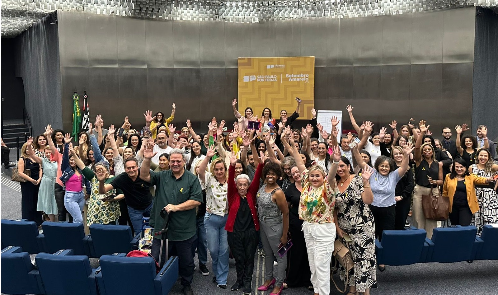 Secretária Valéria Bolsonaro promove grande encontro sobre Setembro Amarelo